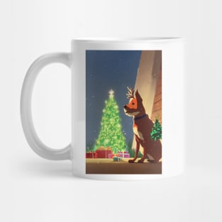 Westie Christmas Tree Dog Mug